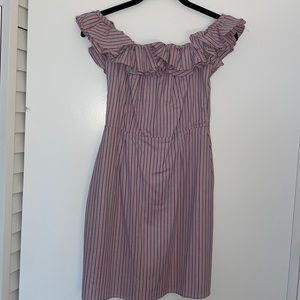 WAYF purple off the shoulder mini dress size XSMALL